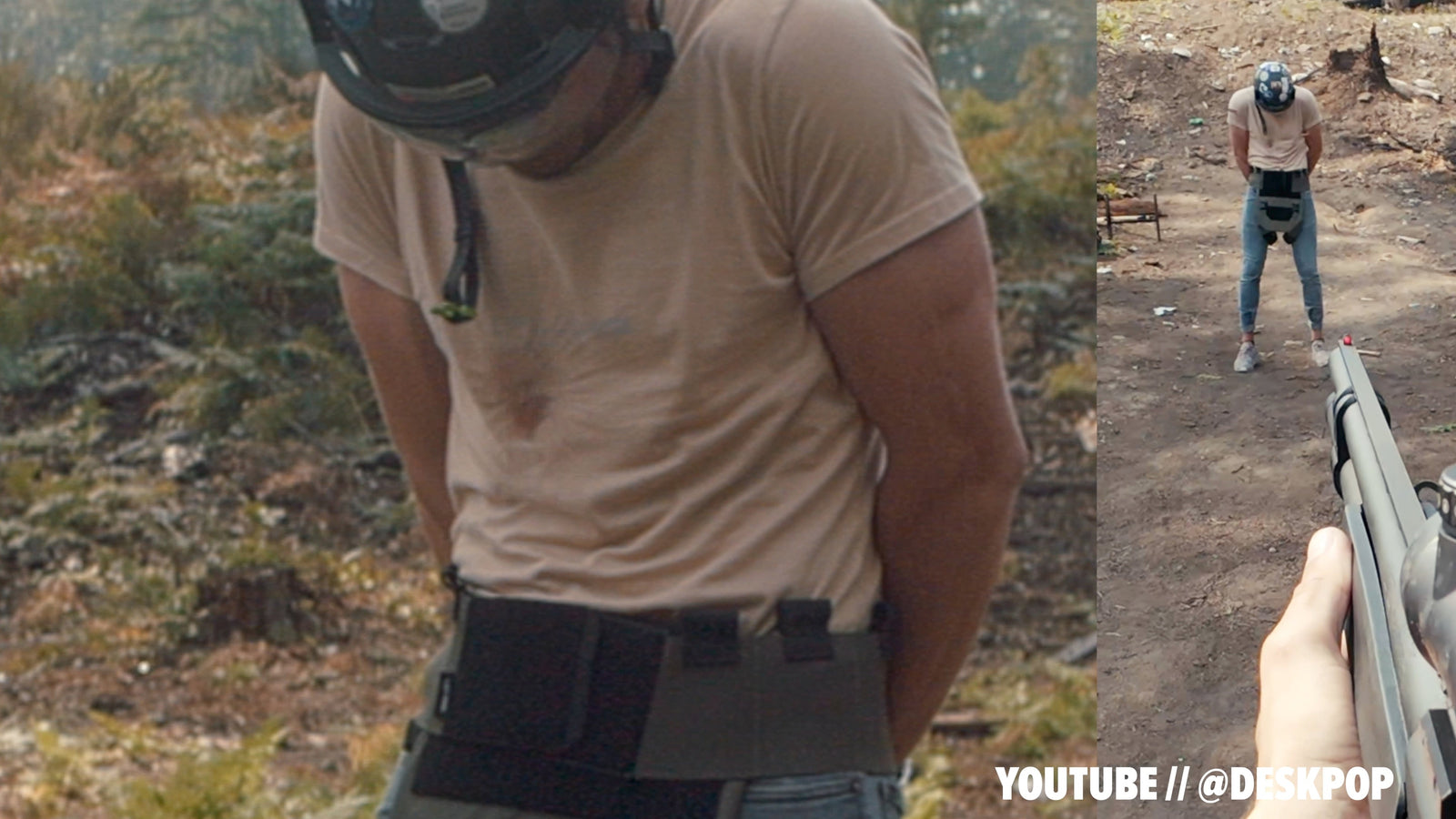 FIREARMS YOUTUBER DESKPOP: "IT DID, IN FACT, FEEL EXACTLY LIKE I WAS GETTING HIT BY A BRICK"