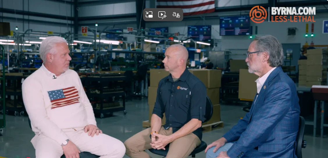 Glenn Beck at the Byrna Factory: A Father's Fearful Day