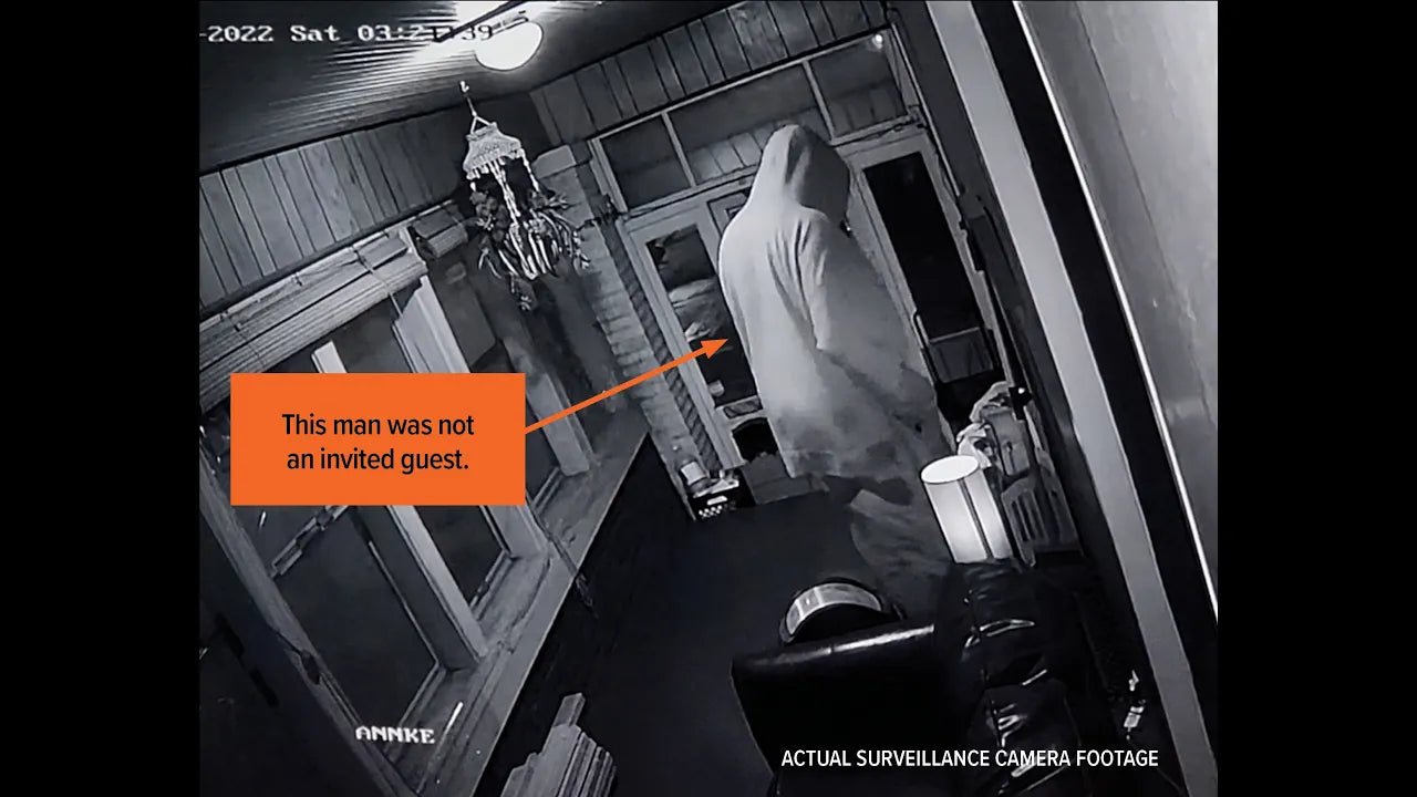 HOMEOWNER CHOOSES BYRNA TO KEEP NAP FROM BECOMING NIGHTMARE