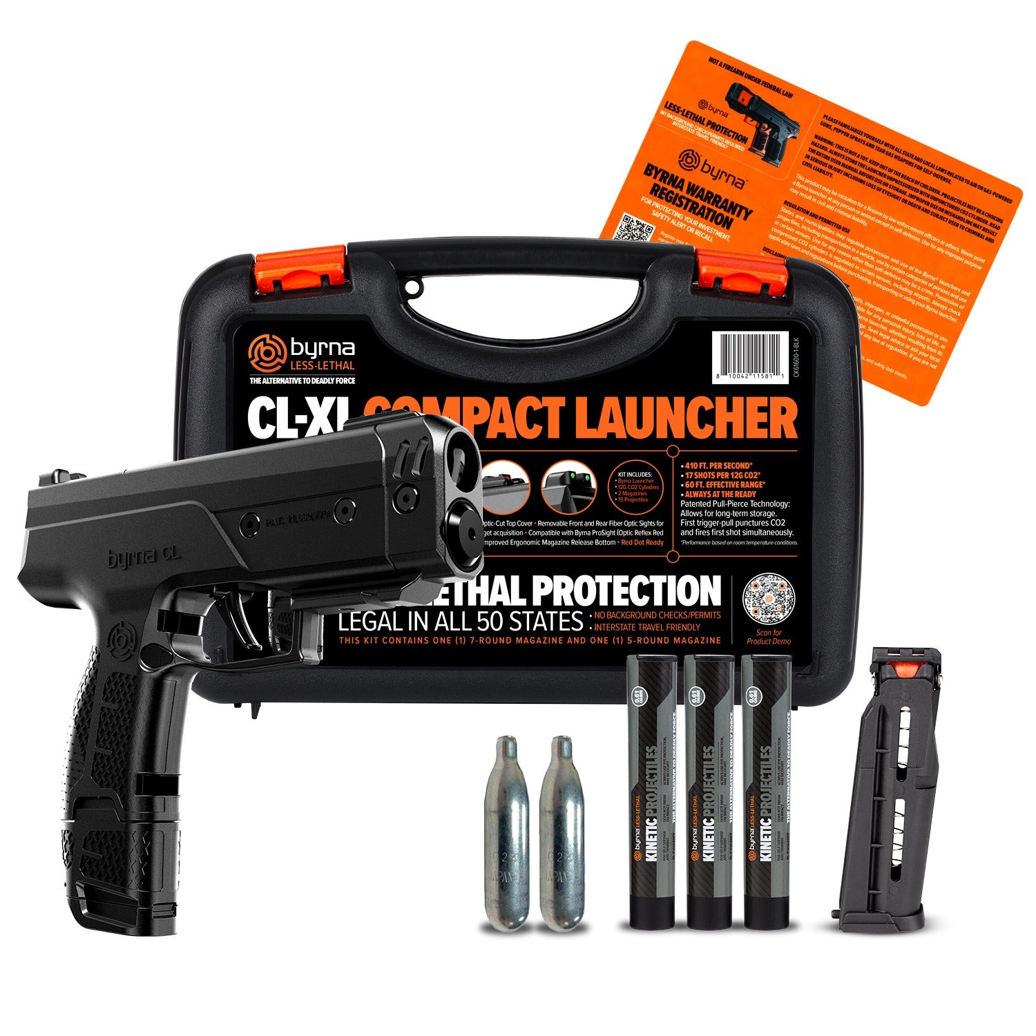 Byrna - CL-XL Universal Kit - Black