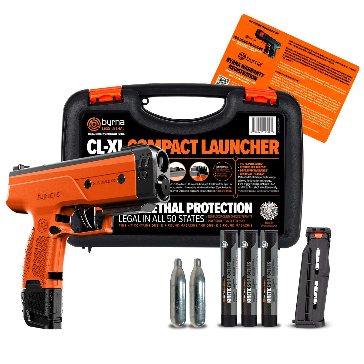Byrna - CL-XL Universal Kit - Orange